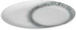 ΠΙΑΤΕΛΑ ΟΒΑΛ 26x16cm BLACK ICE 89A824 - KUTAHYA PORSELEN