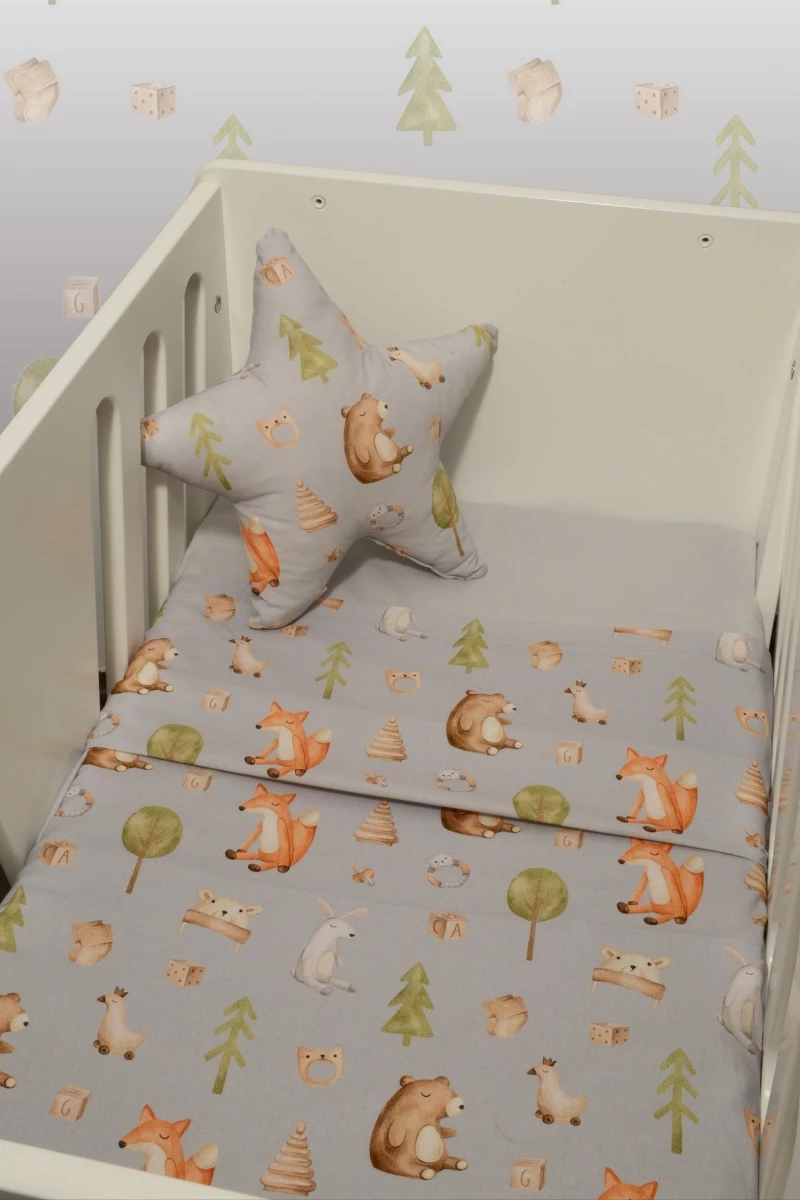 Baby Oliver Σεντόνια Λίκνου Σετ 2τεμ 75x110 46-6704/427