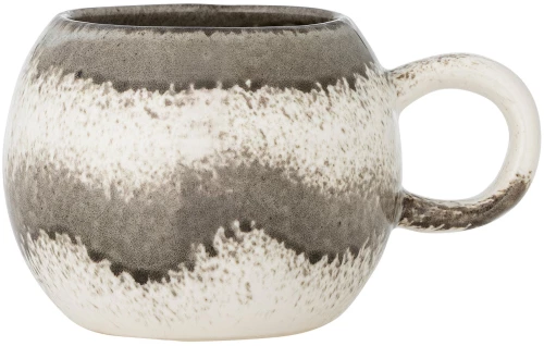 Bloomingville - Paula Mug - Grey - Stoneware / Home and Kitchen