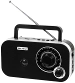 Φορητό αναλογικό ραδιόφωνο AM/FM BLOW RA12 μαύρο-ασημί
