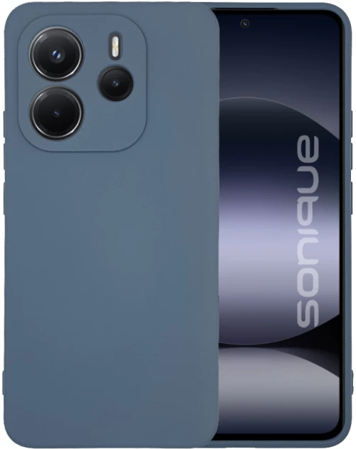 Θήκη Σιλικόνης My Colors Sonique Xiaomi Redmi Note 14 4G (164.84mm) Μπλε Σκούρο