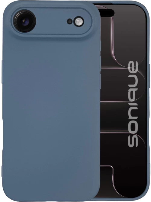 Θήκη Σιλικόνης My Colors Sonique Apple iPhone 17 Air Μπλε Σκούρο