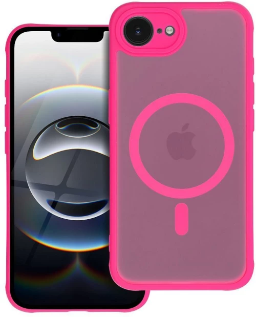 Full Matte Mag Cover Case Compatible With Magsafe For Samsung A36 Pink