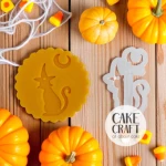 Σφραγίδα Ζαχαρόπαστας Halloween Γάτα