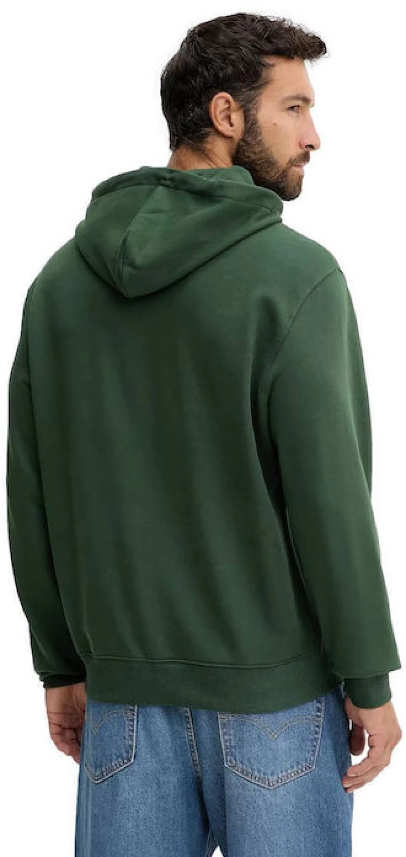 Calvin Klein Jeans ανδρικό βαμβακερό regular φούτερ πράσινο LV04RC274G-LLG