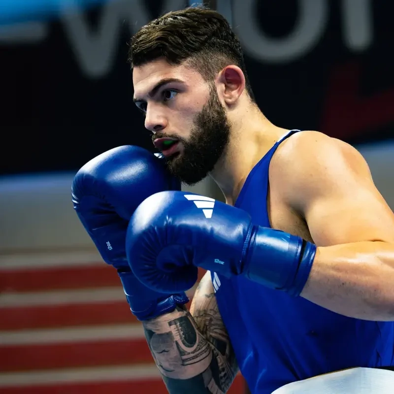 Γάντια Ερασιτεχνικής Πυγμαχίας adidas IBA Blue