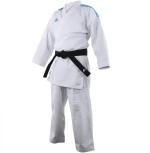 Στολή Καράτε adidas K220 DNA WKF Εγκεκριμένη Μπλε Ρίγες