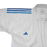 Στολή Καράτε adidas K220 DNA WKF Εγκεκριμένη Μπλε Ρίγες