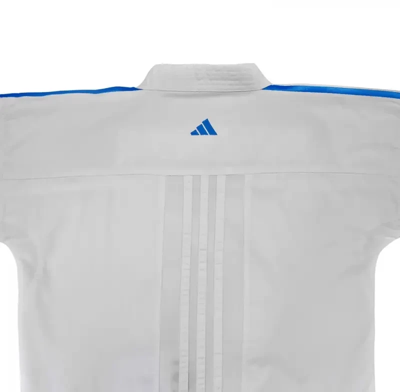 Στολή Καράτε adidas K220 DNA WKF Εγκεκριμένη Μπλε Ρίγες