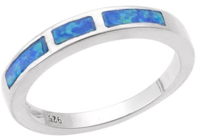Δαχτυλίδι Senza από ασήμι 925, βεράκι με Opal SSR3998