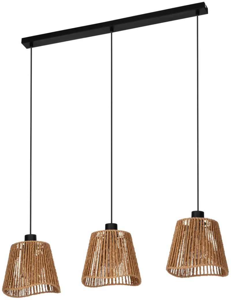 Φωτιστικό Κρεμαστό Eglo 44073 LAVISTER Μαύρο Ματ (Black Mat)