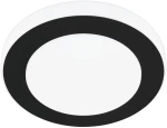 Φωτιστικό Οροφής Eglo 33682 LED CARPI Μαύρο Ματ (Black Mat)|Λευκό (White) 3000K