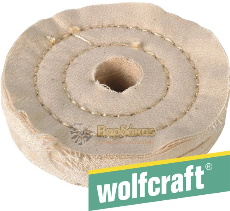 Wolfcraft 2146000 υφασματινος τροχός γυαλισματος 110X20mm