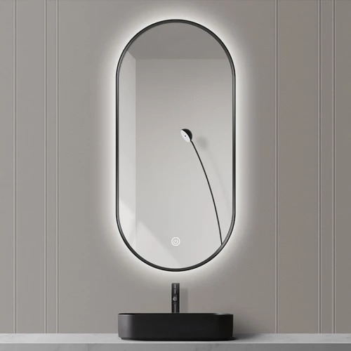 ELSA  - ΚΑΘΡΕΠΤΗΣ LED*TOUCH 50*80 BLACK