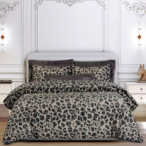 Σεντόνια 2364 (Σετ 4τμχ) Coffee Brown Greenwich Polo Club Υπέρδιπλo 240x260cm 100% Βαμβάκι