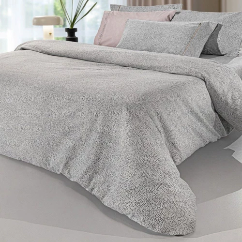 Σεντόνια Φανελένια Laura (Σετ 4τμχ) Grey Guy Laroche King Size 270x265cm 100% Βαμβάκι