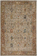Χαλί Naf Naf Vittoria 153B Beige-Multi Βιοκαρπέτ 200X240cm