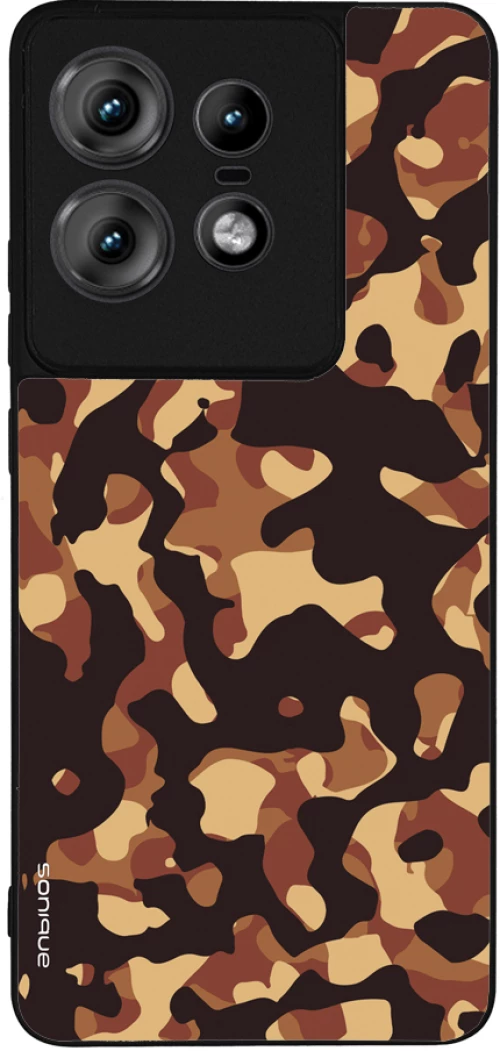 Θήκη Sonique Camouflage Army Series για Motorola Edge 50 Neo 5G Καφέ 01