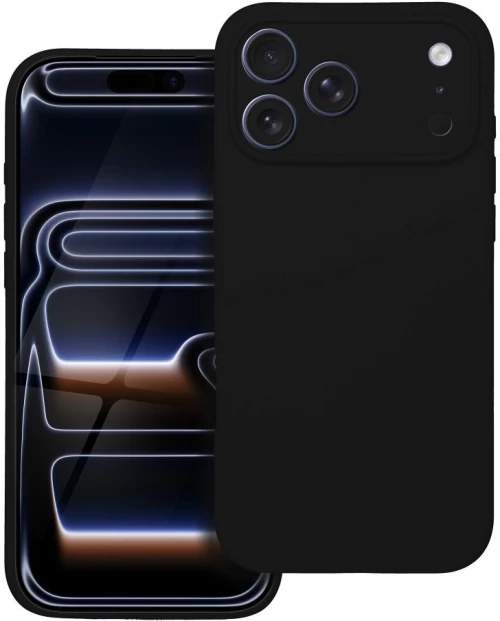 Case Silicone 2Mm For Iphone 17 Pro Max Compatible With Magsafe Black