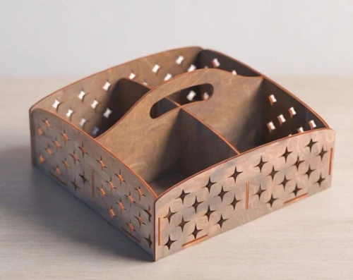 Intra απο ξύλο plywood 3mm-4mm πάχος – Δίσκος σερβιρίσματος 4 διαμερισμάτων με ξύλο λαβής 45x50 cm INTRAVECTRY-MY554162