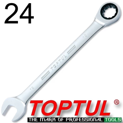Toptul AOAF2424 Γερμανοπολύγωνο καστάνιας 24mm