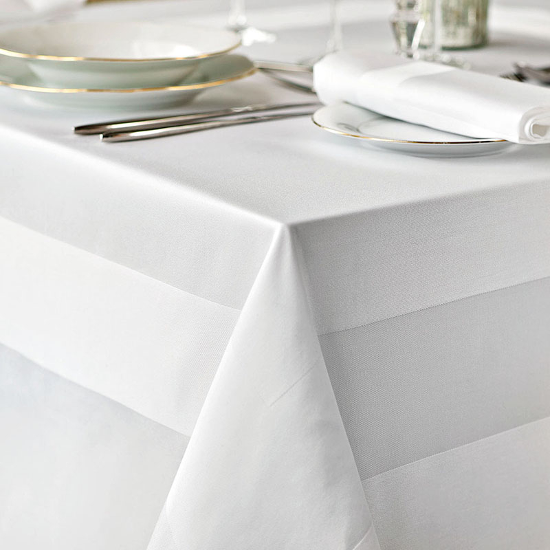 Πετσετάκι επαγγελματικό Satin Band 53x53 Λευκό   Beauty Home