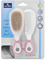 LORELLI ΧΤΕΝΑ ΚΑΙ ΒΟΥΡΤΣΑ ΜΕ ΦΥΣΙΚΗ ΤΡΙΧΑ BLUSH PINK 10240350001