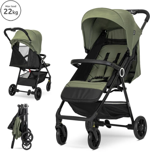 LORELLI ΑΝΑΔΙΠΛΟΥΜΕΝΟ ΚΑΡΟΤΣΙ ΒΟΛΤΑΣ NOIR GREEN 10022092504