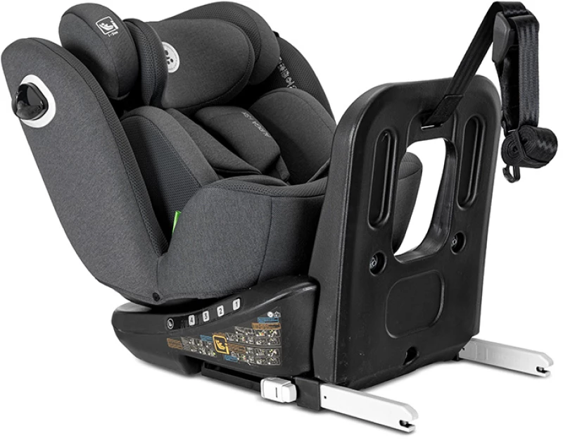 LORELLI ΚΑΘΙΣΜΑ ΑΥΤΟΚΙΝΗΤΟΥ Anti Rebound ISOFIX 360 AURIGA 40-150CM GREY 10072102604
