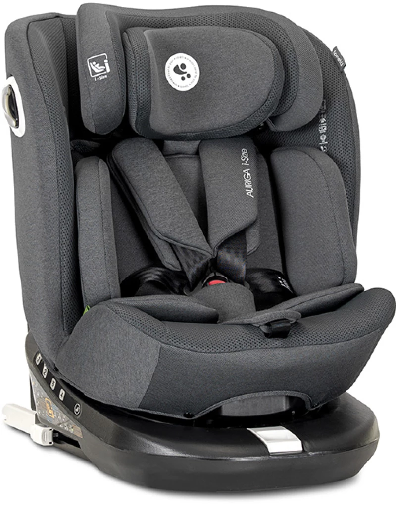 LORELLI ΚΑΘΙΣΜΑ ΑΥΤΟΚΙΝΗΤΟΥ Anti Rebound ISOFIX 360 AURIGA 40-150CM GREY 10072102604