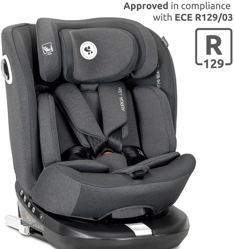 LORELLI ΚΑΘΙΣΜΑ ΑΥΤΟΚΙΝΗΤΟΥ Anti Rebound ISOFIX 360 AURIGA 40-150CM GREY 10072102604