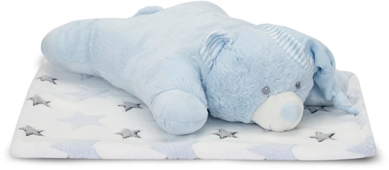 LORELLI ΚΟΥΒΕΡΤΑ ΑΓΚΑΛΙΑΣ 90/75CM ΜΕ ΛΟΥΤΡΙΝΟ POFFY DUO BLUE 10340202501