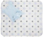 LORELLI ΚΟΥΒΕΡΤΑ ΑΓΚΑΛΙΑΣ 90/75CM ΜΕ ΛΟΥΤΡΙΝΟ POFFY DUO BLUE 10340202501