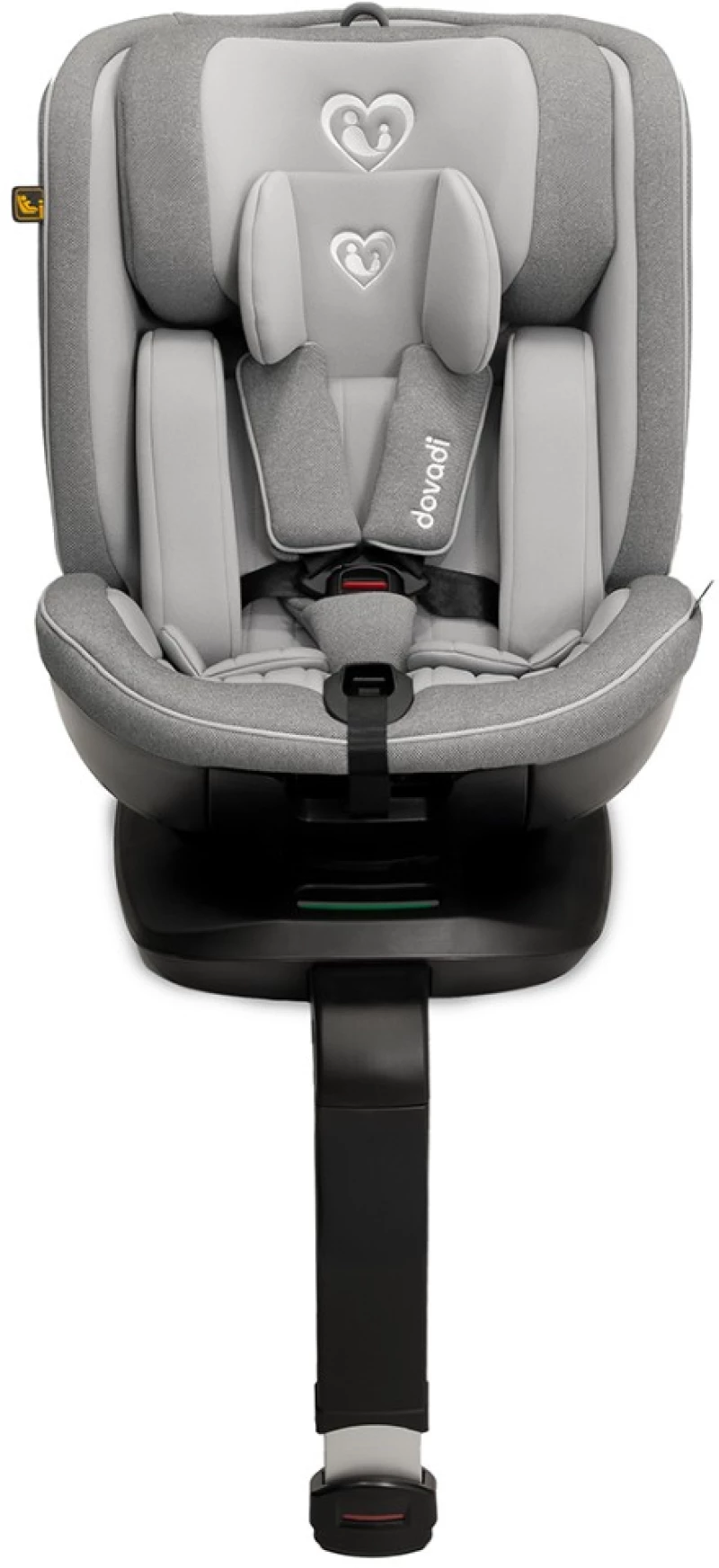 DOVADI ΚΑΘΙΣΜΑ ΑΥΤΟΚΙΝΗΤΟΥ i-SIZE 40-150CM ISOFIX KRONOS 360' STONE GREY 5203682341056