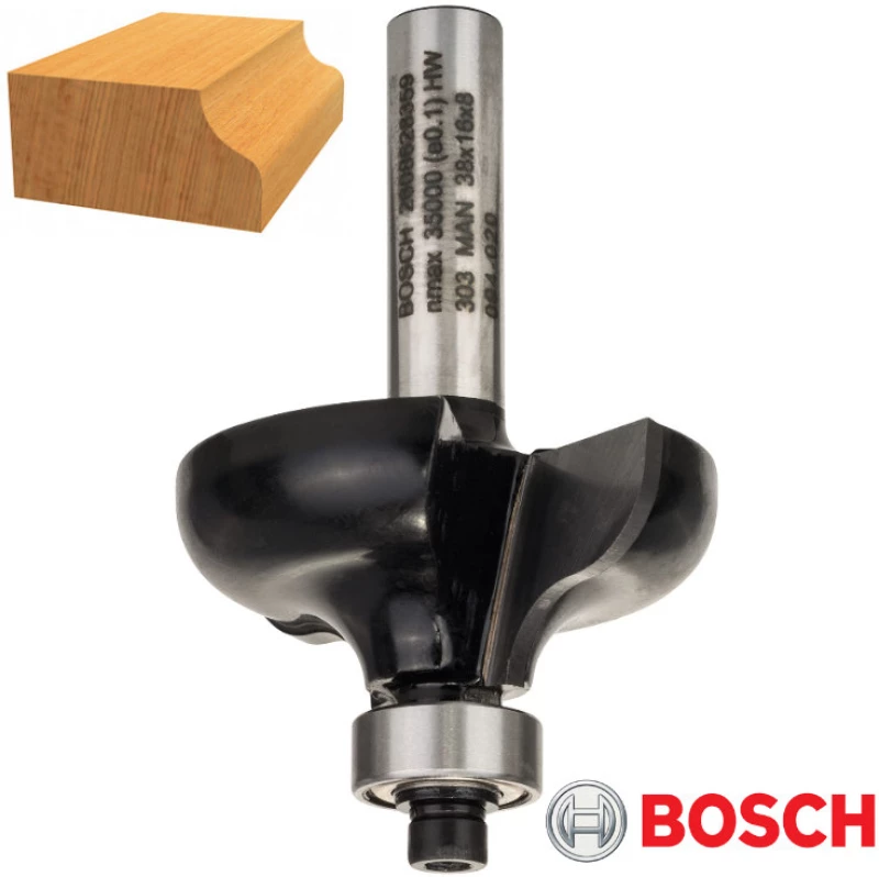 Bosch 2608628359 Κοπτικό ρούτερ φρεζα προφίλ G D38mm αξονα 8mm