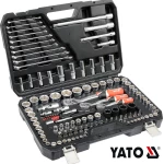 Yato YT-38801 Σετ καστανιες και καρυδάκια 1/4, 3/8, 1/2 120τεμ
