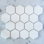 Ivy Space 27.5x28.9cm Πλακάκι Hexagon Thassos Ανάγλυφο