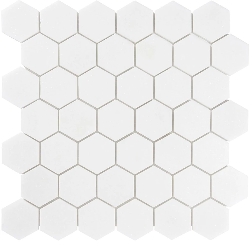 Ivy Space 27.5x28.9cm Πλακάκι Hexagon Thassos Ανάγλυφο