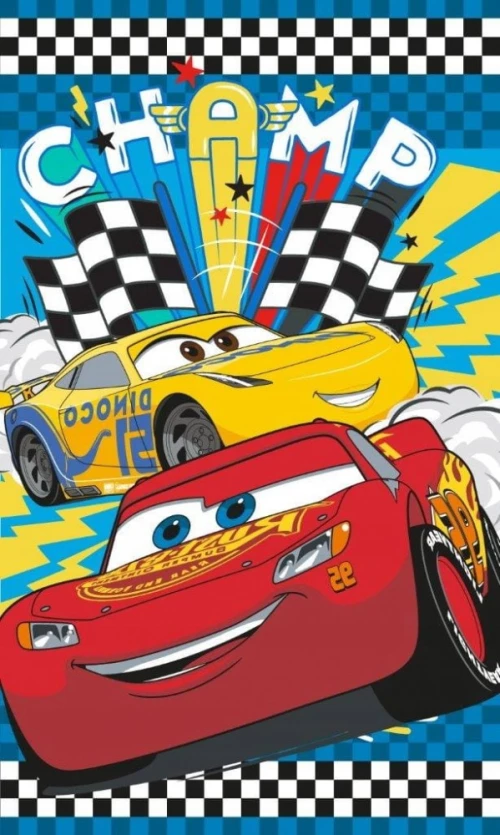 DISNEY DIMcol ΠΕΤΣΕΤΑ ΠΑΙΔ Cotton 100% 30Χ50 CARS 11 Digital Print 2121812500401199