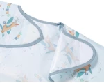 Plane, Light blue, Αδιάβροχη σαλιάρα με μακρύ μανίκι 6m+, BabyOno