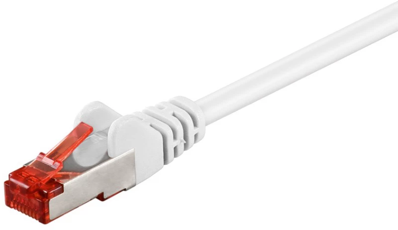 GOOBAY καλώδιο δικτύου 93511, CAT 6 S/FTP, copper, 250MHz, 7.5m, λευκό