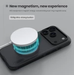 NILLKIN θήκη Super Frosted Shield Pro Magnetic για Apple iPhone 17 Pro, μαύρη
