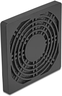 DELOCK σχάρα για 92mm ανεμιστήρα 67312 με φίλτρο σκόνης, πλαστική, μαύρη - 4043619673124