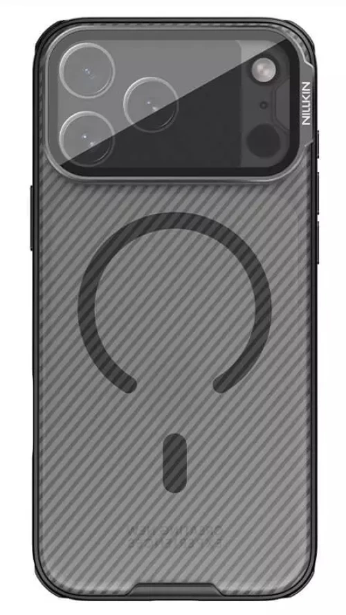 NILLKIN θήκη CamShield Prop Magnetic για Apple iPhone 17 Pro Max, διάφανη/μαύρη - 6902048304161