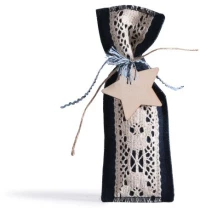 Beauty Home ΠΟΥΓΚΙ ΜΕ ΔΑΝΤΕΛΑ 6 x 19 cm ΤΖΗΝ-ΕΚΡΟΥ