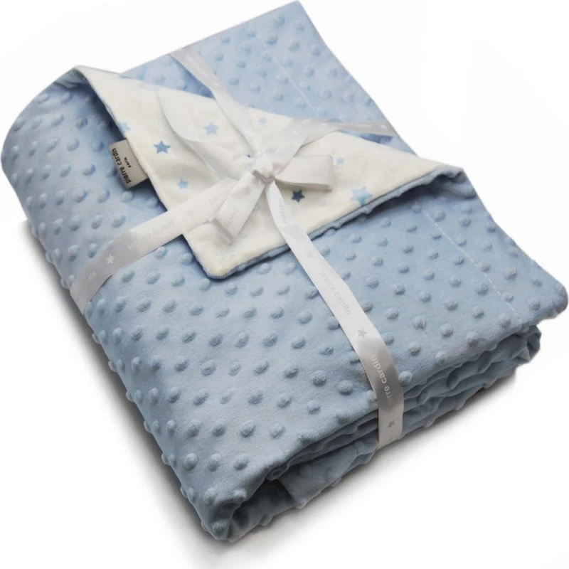 ΒΡΕΦΙΚΗ ΚΟΥΒΕΡΤΑ ΚΟΥΝΙΑΣ TOPPY BLUE 110X140 PIERRE CARDIN