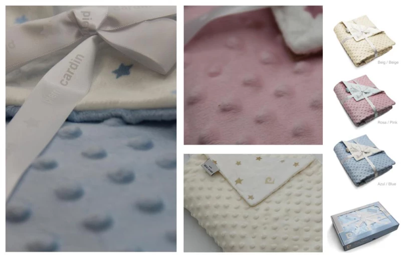 ΒΡΕΦΙΚΗ ΚΟΥΒΕΡΤΑ ΚΟΥΝΙΑΣ TOPPY BLUE 110X140 PIERRE CARDIN