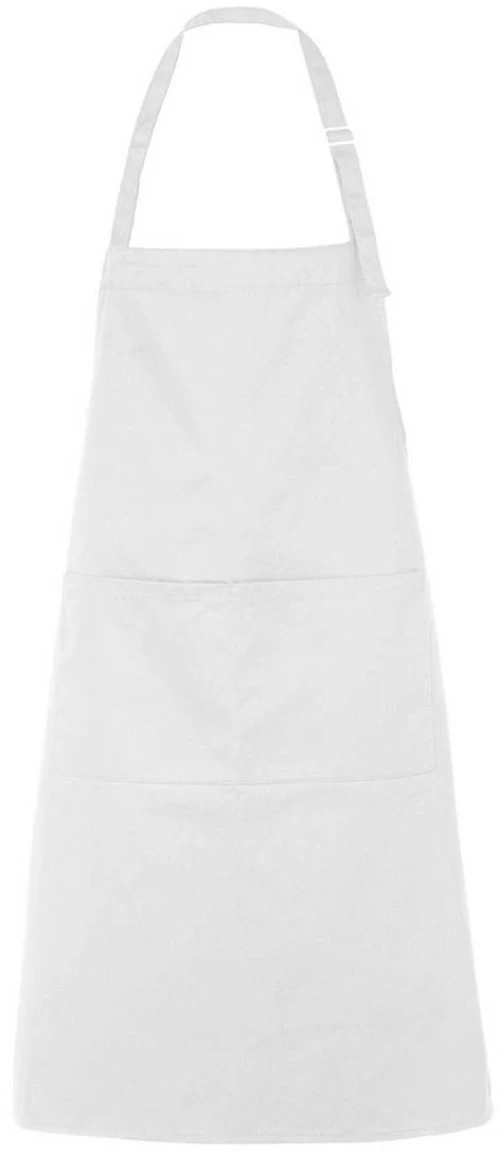 Body - 00404Β Ολόσωμη μακριά ποδιά εργασίας με τσέπες 240gsm 80% Πολυέστερ 20% Βαμβάκι ABOUT BASICS WHITE