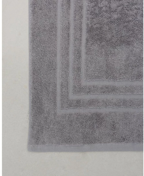 Βαμβακερό Πετσετέ Πατάκι Μπάνιου Softy 50x70cm - 50x70cm - Ανθρακί