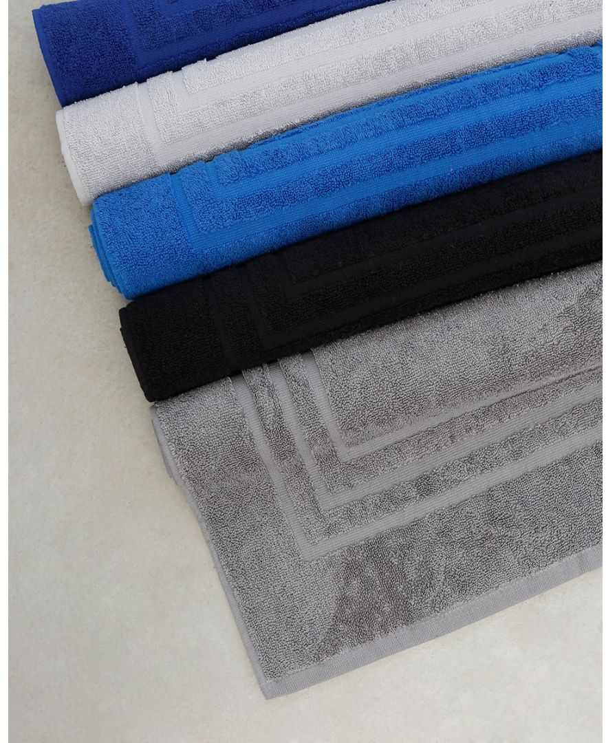 Βαμβακερό Πετσετέ Πατάκι Μπάνιου Softy 50x70cm - 50x70cm - Ανθρακί